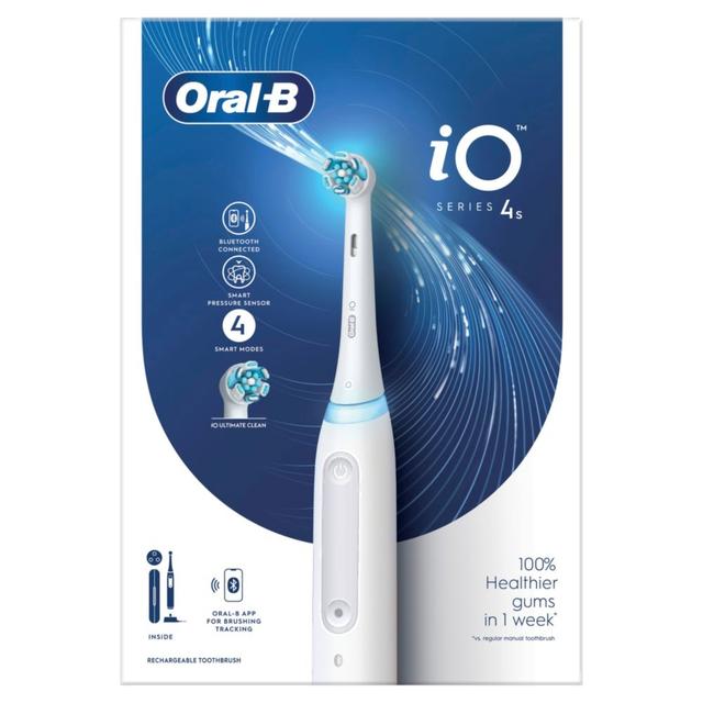 Oral-B Sähköhammasharja iO 4S White + Matkakotelo