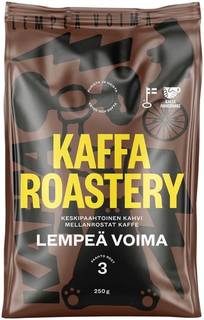 Kaffa Roastery Lempeä Voima kahvipapu 250g