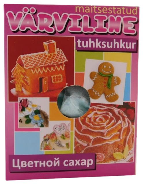 Maitsestatud värviline tuhksuhkur 70 g