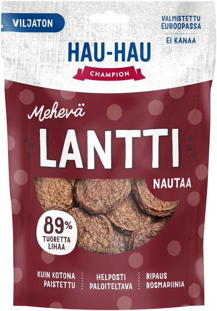 Hau-Hau Champion Mehevä Lantti Nautaa herkku 140 g