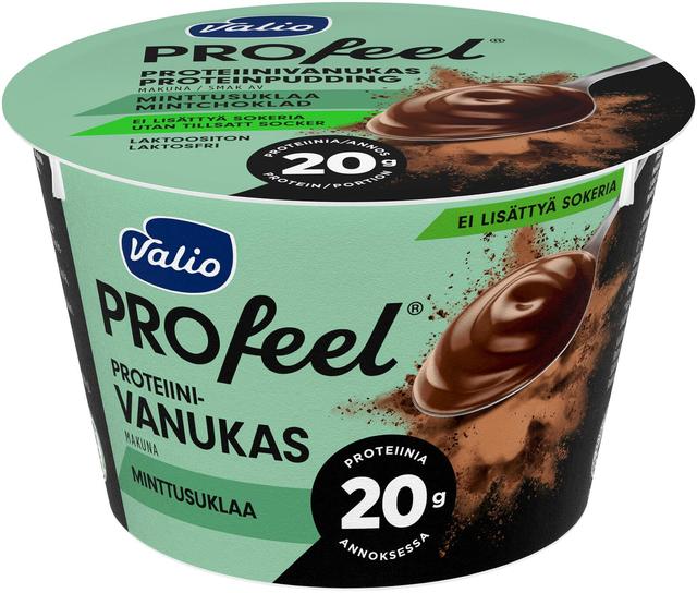 Valio PROfeel® proteiinivanukas 180 g minttusuklaa laktoositon