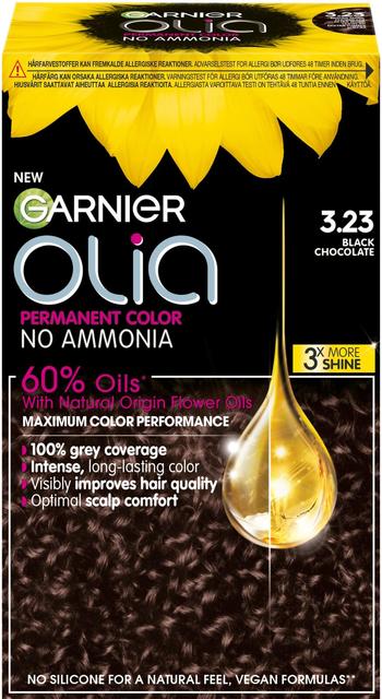 Garnier Olia 3.23 Black Chocolate kestoväri 174ml