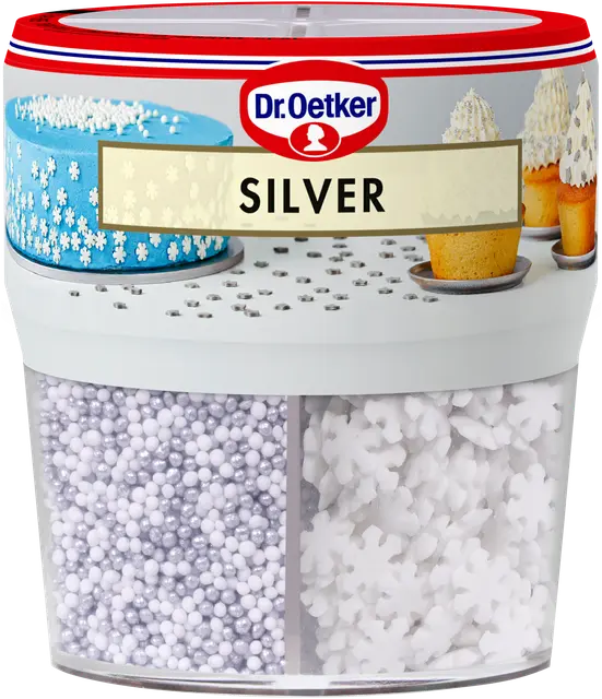 Dr. Oetker Silver -koristerakeet 76g