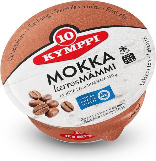 Kymppi Mokka kerrosmämmi 130 g pakaste