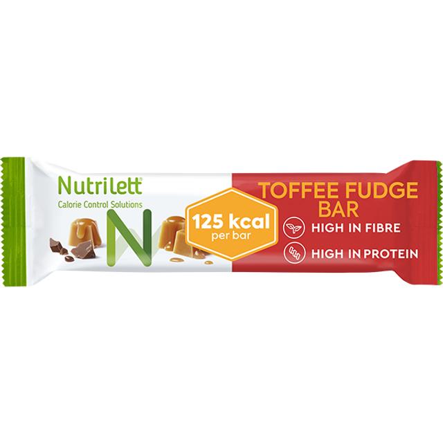 Nutrilett Toffee Fudge maitosuklaa-karamellipatukka 40g