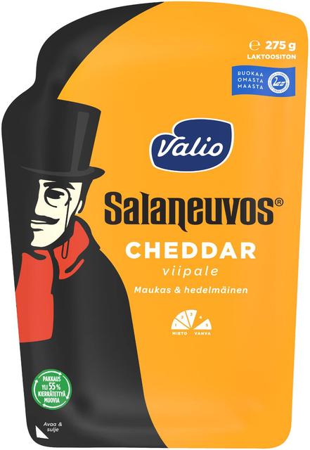 Valio Salaneuvos® Cheddar e275 g viipale