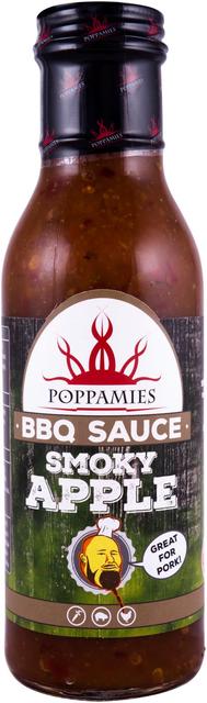 Poppamies BBQ Sauce Smoky Apple grillikastike 410g