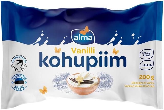 Kohupiim Vanilli, 200 g