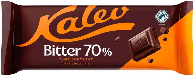 KALEV Bitter 70% tume šokolaad 190g