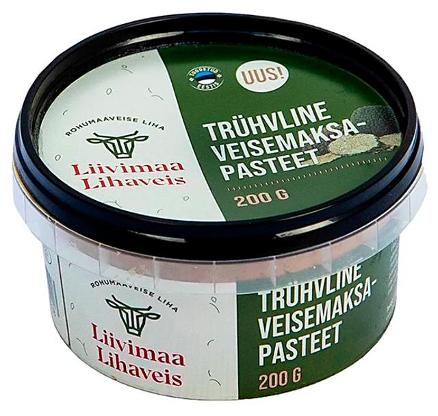 Trühvline veisemaksapasteet 200 g