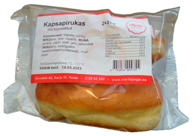 KAPSAPIRUKAS ÕLIS 2X85G 170 G