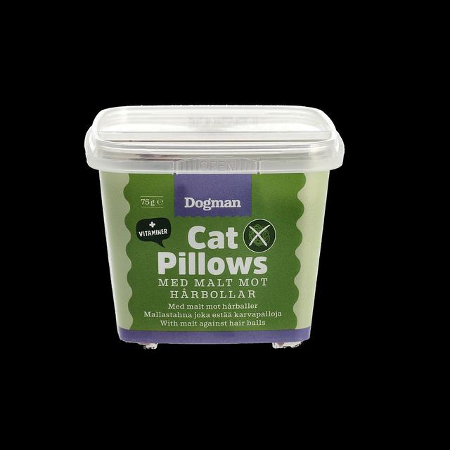 Dogman Cat Pillows anti-hairball kissanherkut 75g