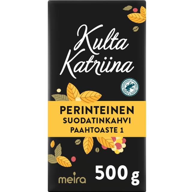 Kulta Katriina Perinteinen suodatinkahvi RAC 500g