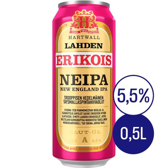 Lahden Erikois NEIPA olut 5,5% 0,5 l