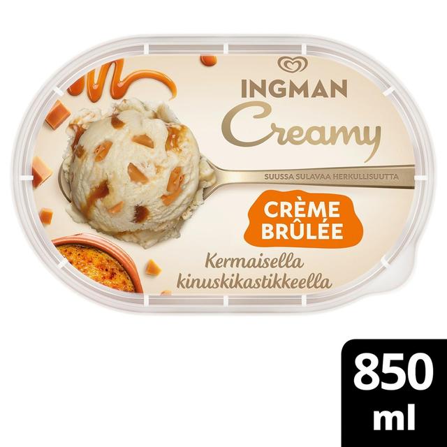 Ingman Creamy  Crème Brûlée Jäätelö 850ml/458g
