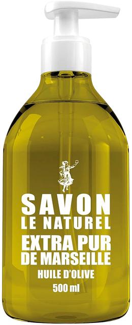 Savon Le Naturel Extra Pur de Marseille Huile D'Olive nestesaippua 500ml