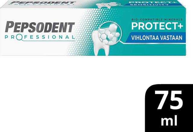 Pepsodent Professional Sensitivity Hammastahna tehokkaseen hampaiden hoitoon 75 ml