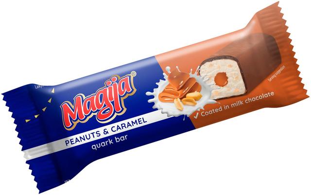 Magija piimašokolaadi-glasuurkohuke maapähkli-karamelli 40g