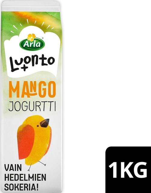 Arla Luonto+ AB  mango laktoositon jogurtti 1 kg