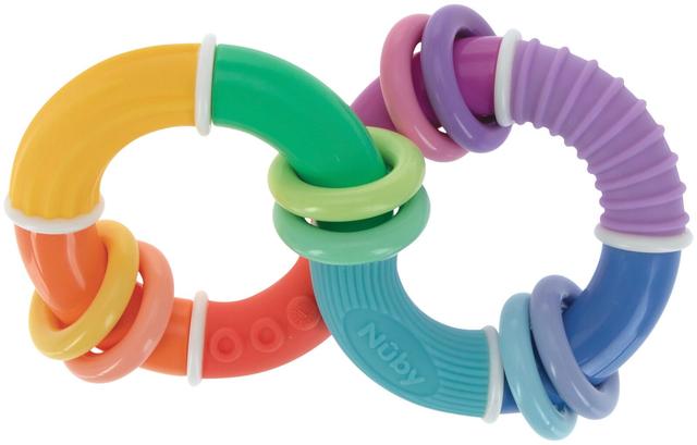 Nuby Twist&Rattle purulelurengas