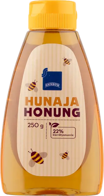 Rainbow juokseva hunaja 250 g