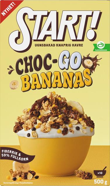 START! Choc-Go Bananas granola 500g