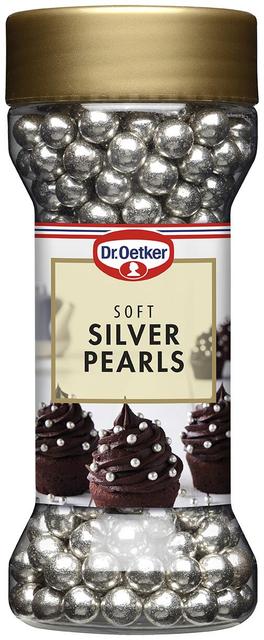 Dr. Oetker Soft silver pearls 45g -koristerakeet