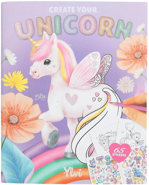 Ylvi Unicorn Värityskirja