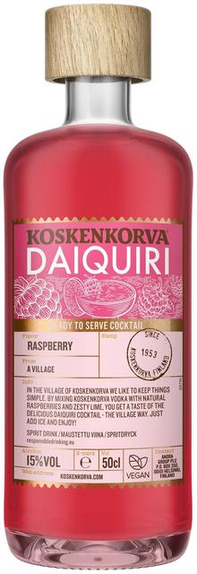 Koskenkorva Raspberry Daiquiri piiritusjook 15%vol 500ml