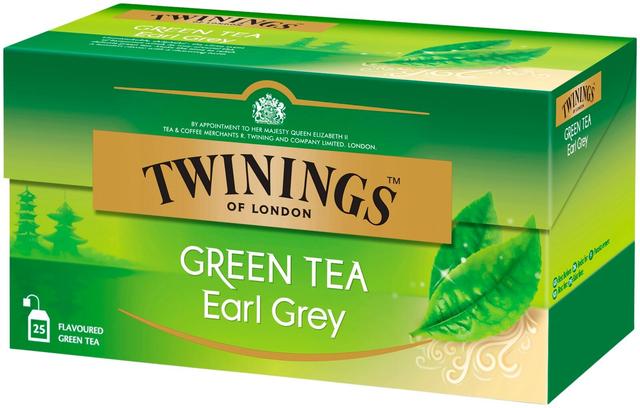 Twinings 25x1,6g  Green Tea Earl Grey