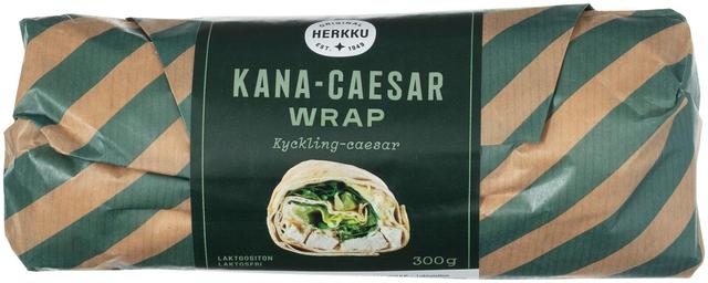 Herkku kana-caesarwrap 300 g