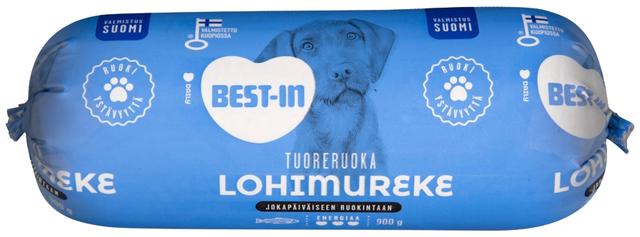 Best-In Lohimureke Koiran Tuoreruoka 900g