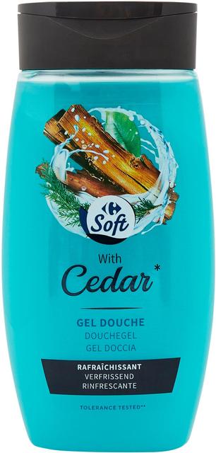 Carrefour Soft Shower Gel Cedar suihkugeeli 250 ml