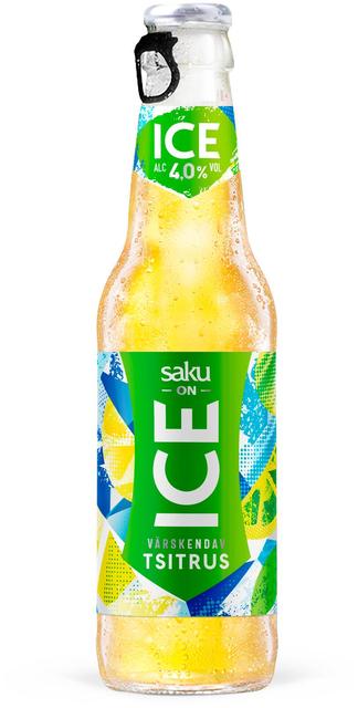 Saku On Ice Citrus õlu 4%vol 330ml