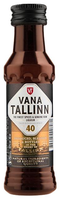 Vana Tallinn liköör 40%vol 40ml