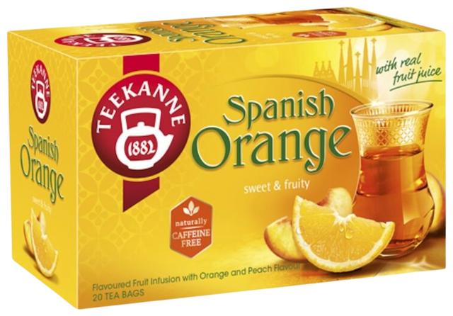 Teekanne Spanis Orange hedelmähauduke 20x2,2g