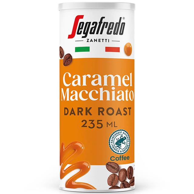 Segafredo Caramel Macchiato maitokahvijuoma 235ml vähälaktoosinen RAC