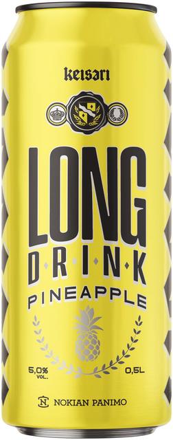 Keisari Pineapple Long Drink 5,0 til-% 0,5l