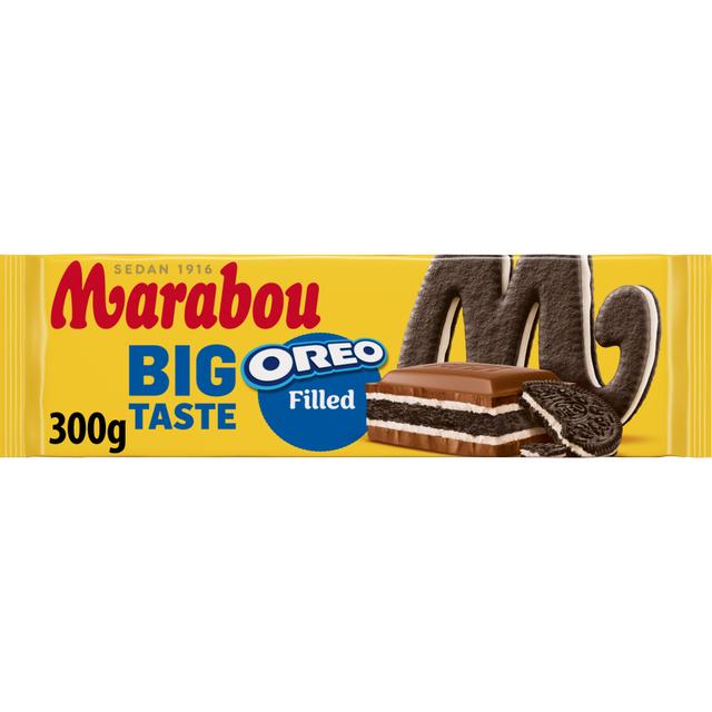 Marabou Big Taste Oreo suklaalevy 300g