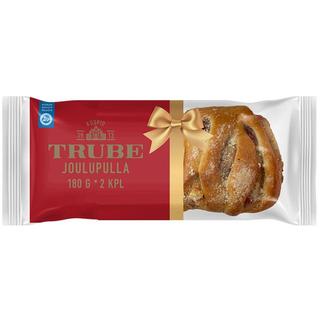 Trube Joulupulla 2 kpl/180 g glögitäytteinen pulla