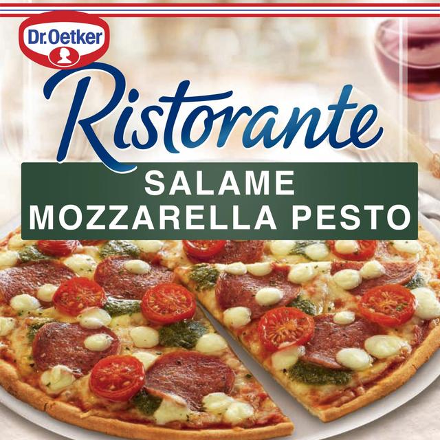 Dr. Oetker Ristorante Salame Mozzarella Pesto pakastepizza 360 g