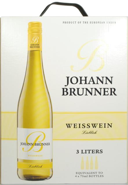 J.Brunner Weisswein Lieblich vein 11%vol 3l