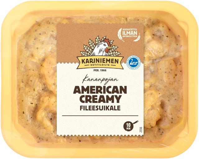 Kariniemen Kananpojan fileesuikale American Creamy 270 g