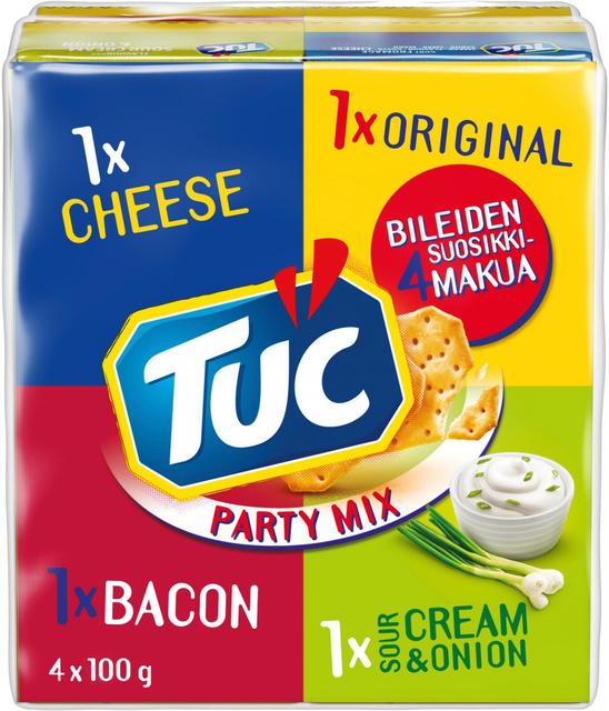 TUC Party Mix suolakeksi 400g