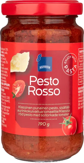 Rainbow 190g Pesto Rosso