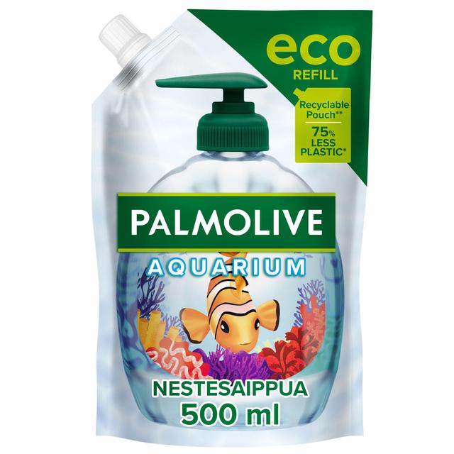 Palmolive Aquarium nestesaippuan täyttöpussi 500ml