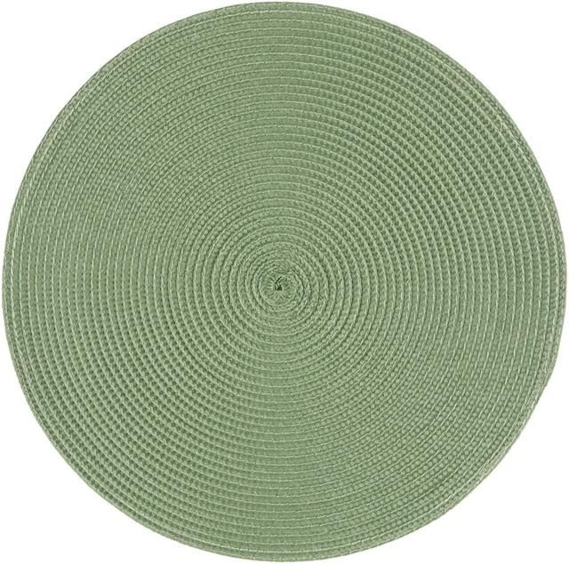 House tabletti pyöreä 38 cm vihreä SS22NTPPMAT
