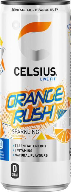 CELSIUS Orange Rush Energiajuoma 355ml