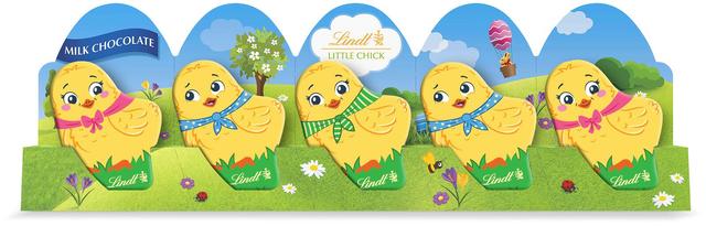 Lindt Little Chick Mini maitosuklaakuvio 5x10g