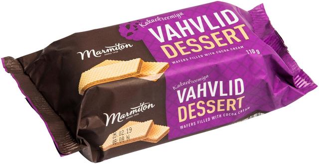 Marmiton dessert vahvel kakaoga 110 g